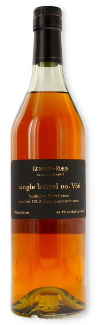 Germain Robin Brandy Cask Strength Single Barrel Pinot Noir No. V56