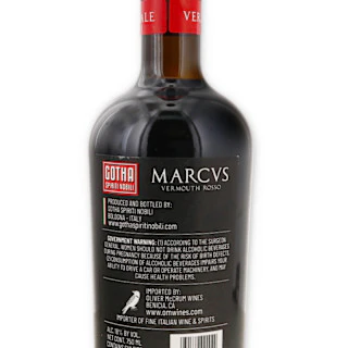 Gotha Marcus Vermouth Rosso 750ml - Image 2