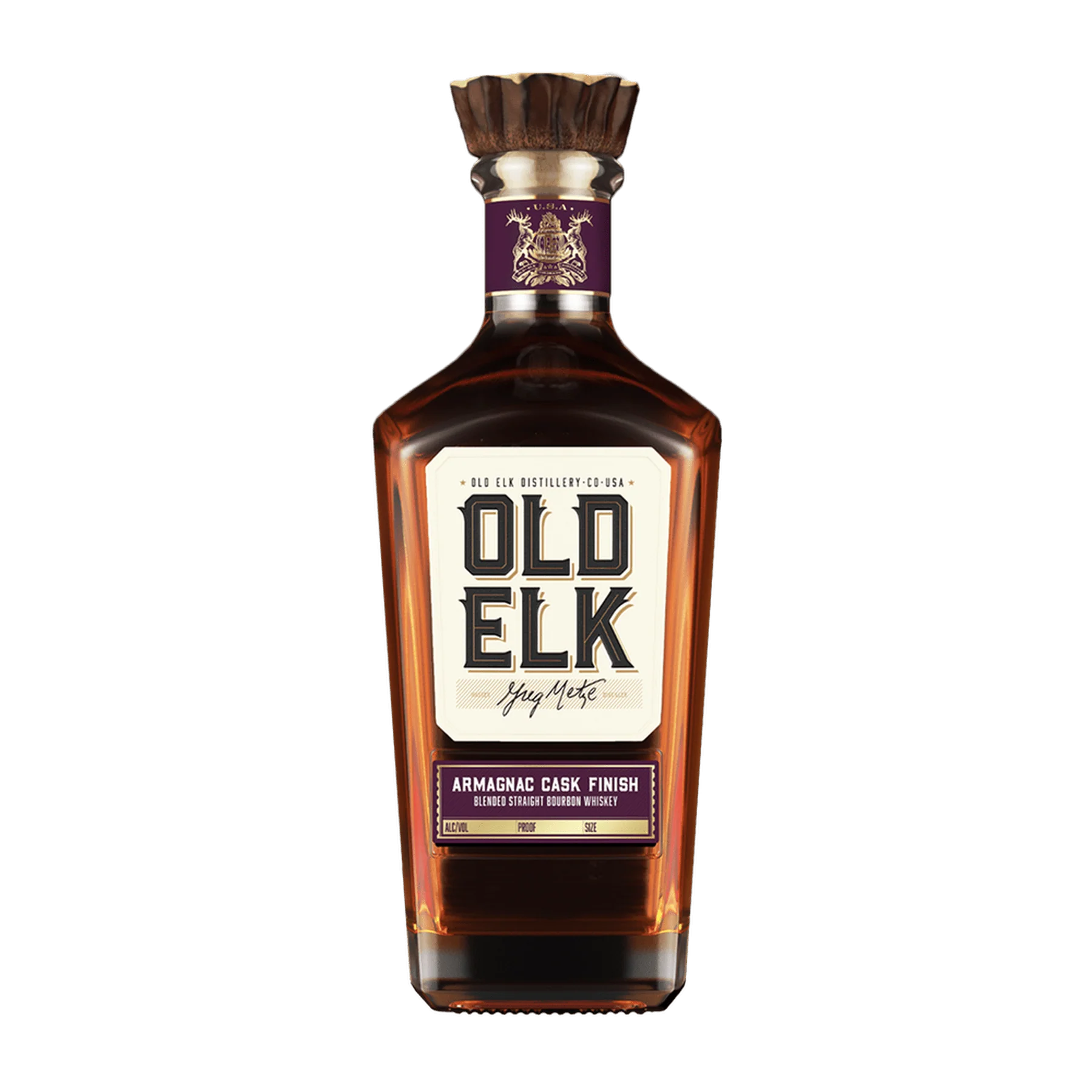 Old Elk Straight Bourbon Whiskey Armagnac Cask Finish