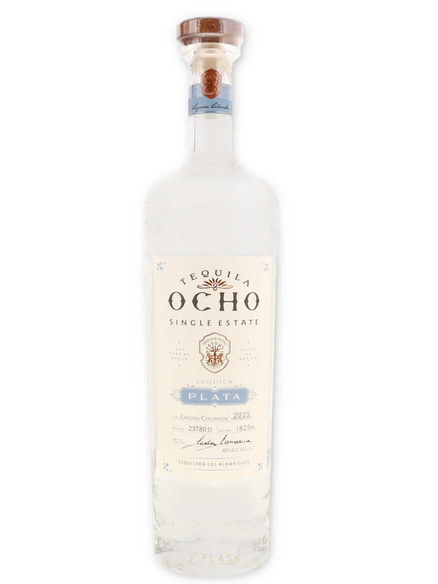 Tequila Ocho Single Estate Plata 1 Liter