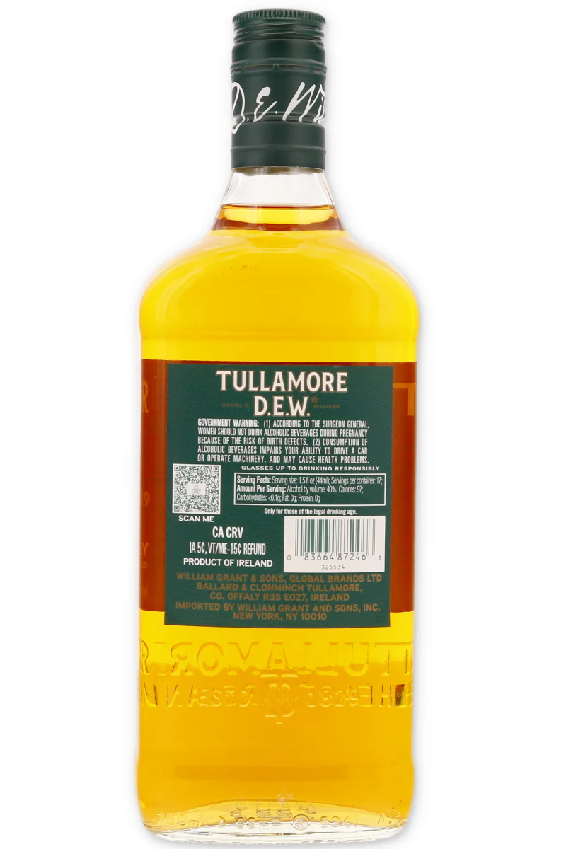 Tullamore Dew Original Irish Whiskey 750ml - Image 2