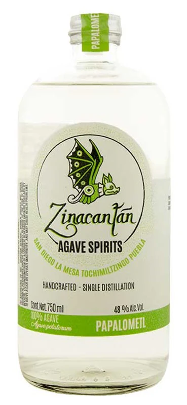 Zinacantan Papalometl agave spirit de Tochimiltzingo Puebla MM Fabiola Torrez Monfil 750ml