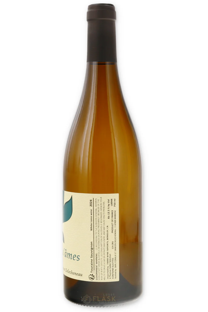 Coralie et Damien Delecheneau La Grange Tiphaine Trinqu Ames Touraine Sauvignon Blanc 2024 - Image 2