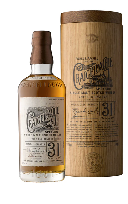 Craigellachie 31 Year Old Very Old Reserve with Wood Tube