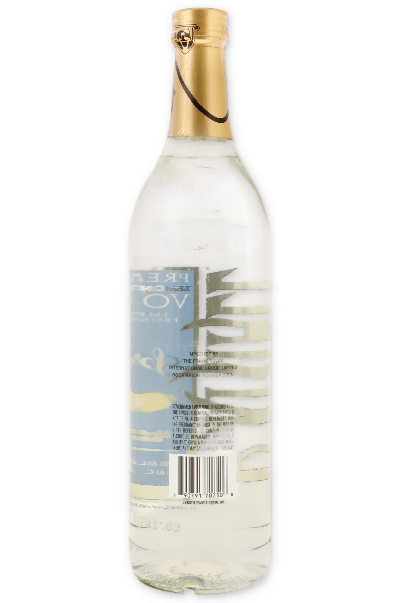 Cristall Russian Premium "Lemon Twist" Vodka 750ml - Image 2