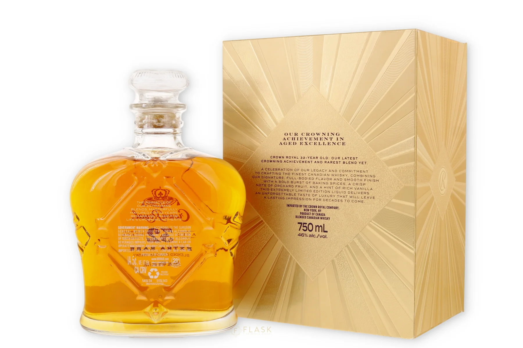 Crown Royal 32 Year Old Extra Rare Canadian Whisky - Image 2