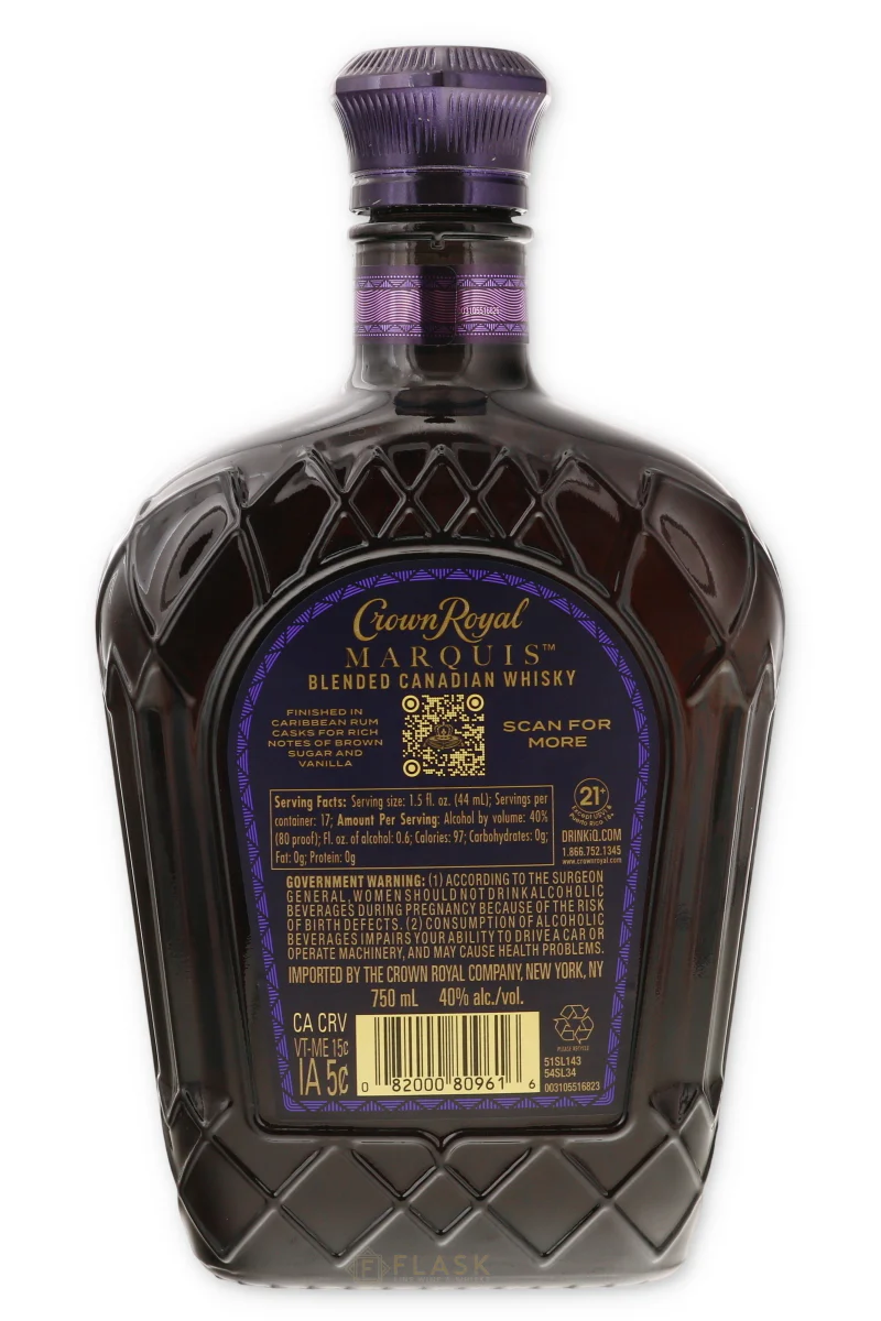 Crown Royal Marquis Blended Canadian Whisky 750ml - Image 2