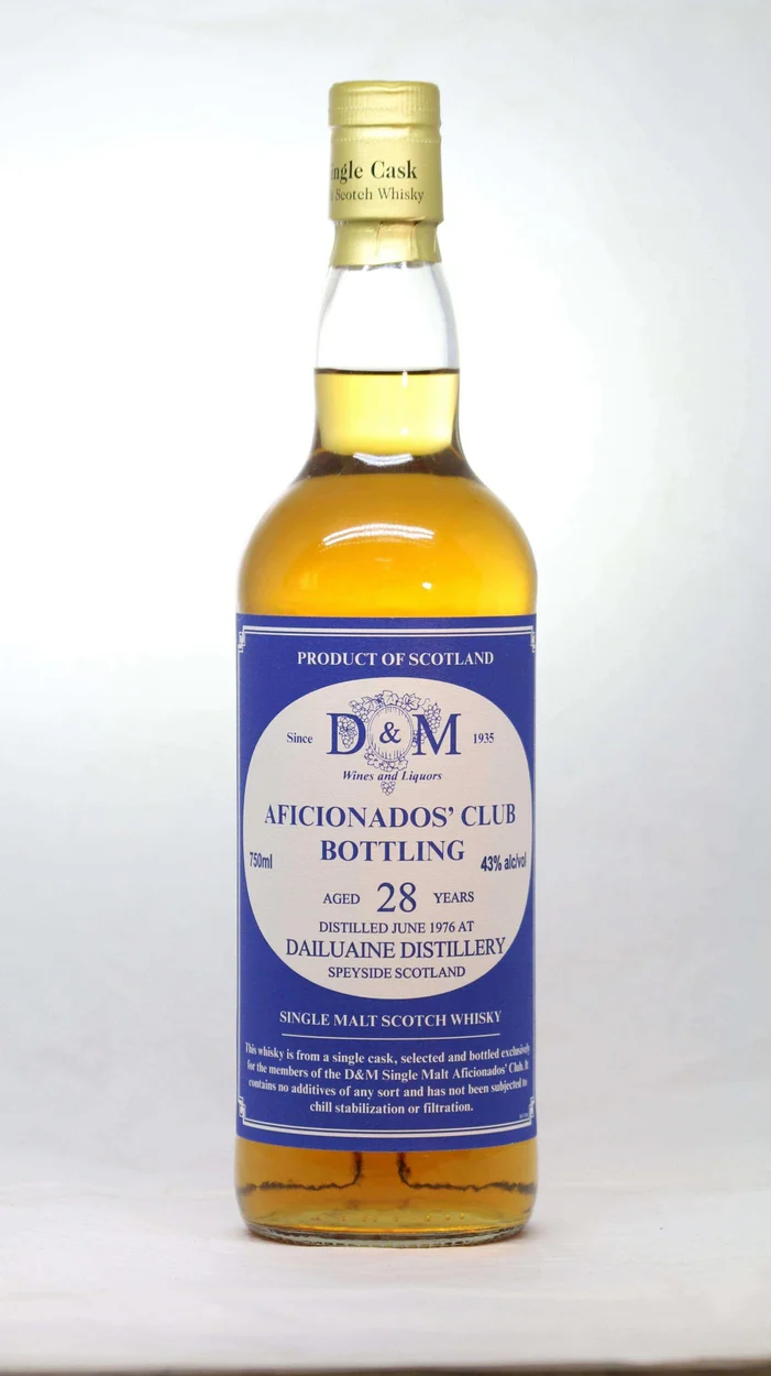 Dailuaine 1976 28 year Single Malt Aficionados Club Single Cask - Image 2