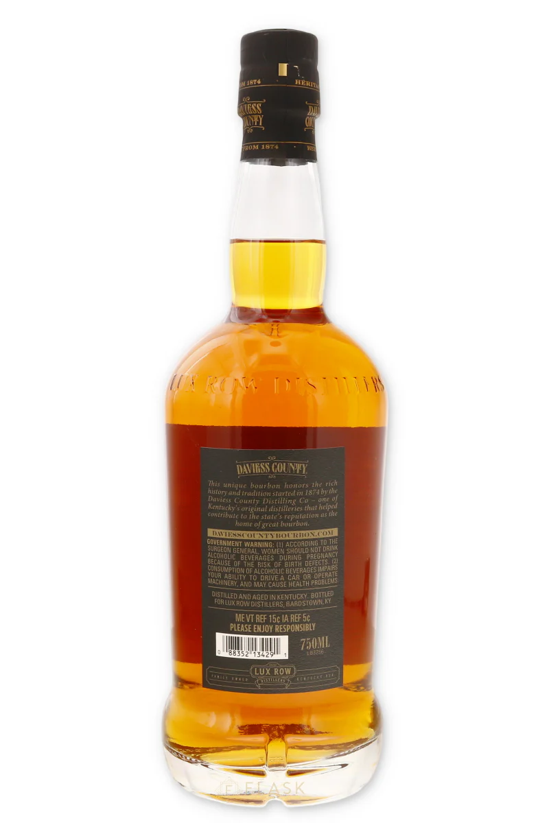 Daviess County Straight Bourbon Whiskey 750ml - Image 2