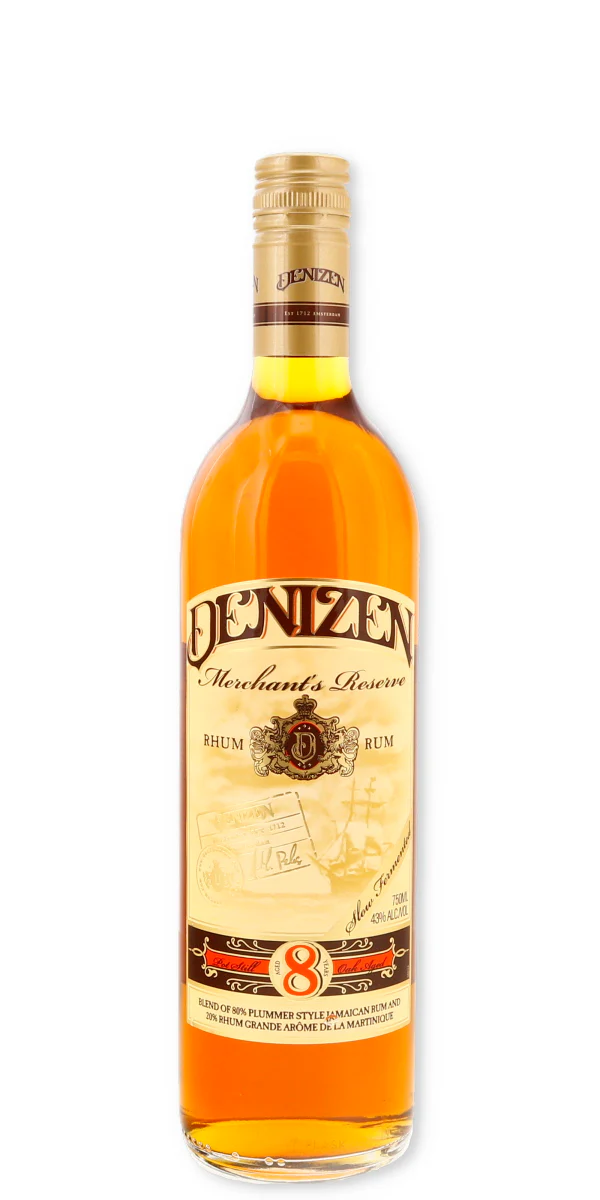 Denizen Merchant's Reserve 8yr Pot Still Rum 750ml