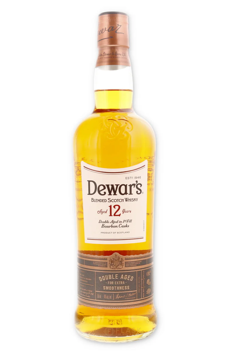 Dewars 12 Year Old Blended Scotch Whisky 750ml