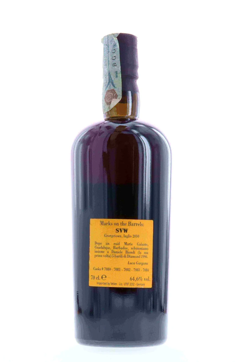 Diamond 1996 Demerara Rum [SVW / Velier] - Image 2