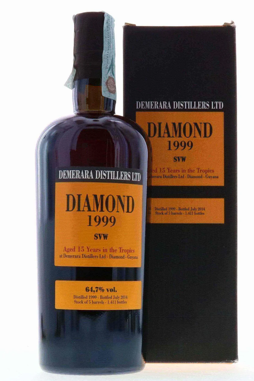 Diamond Full Proof SVW 1999 15 Year Old Demerara Rum Velier