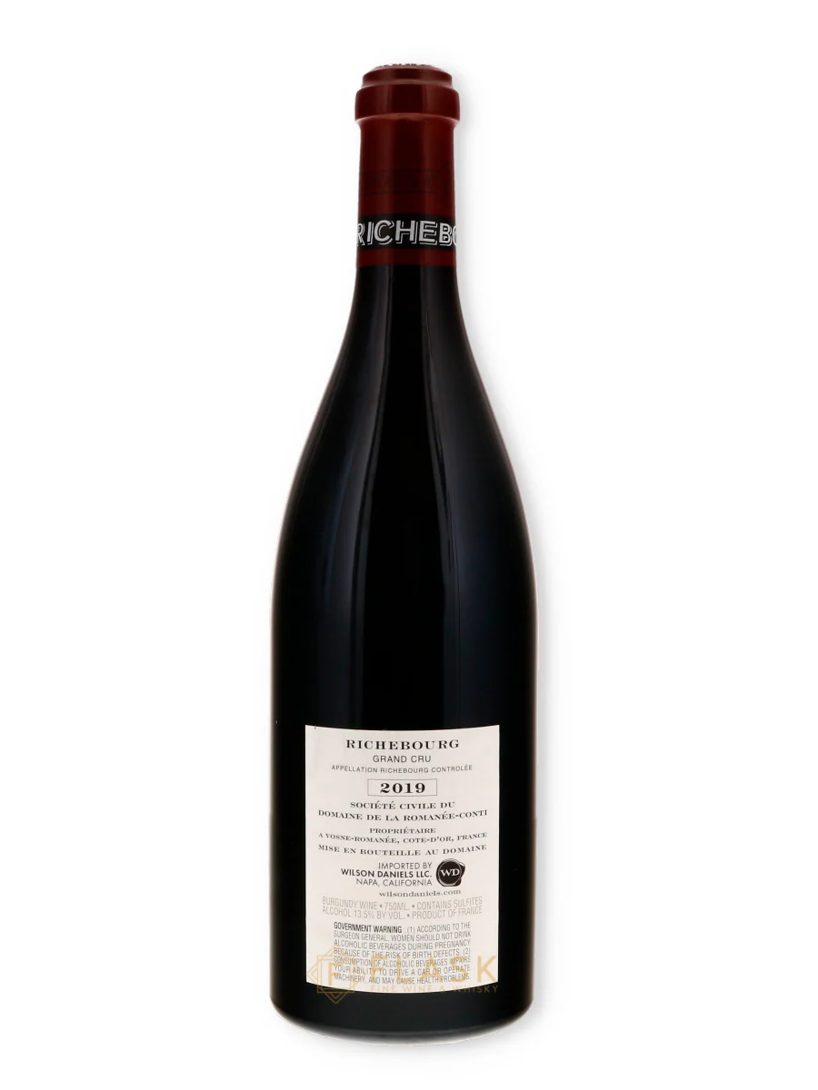 Domaine de la Romanee-Conti Richebourg Grand Cru 2019 - Image 2