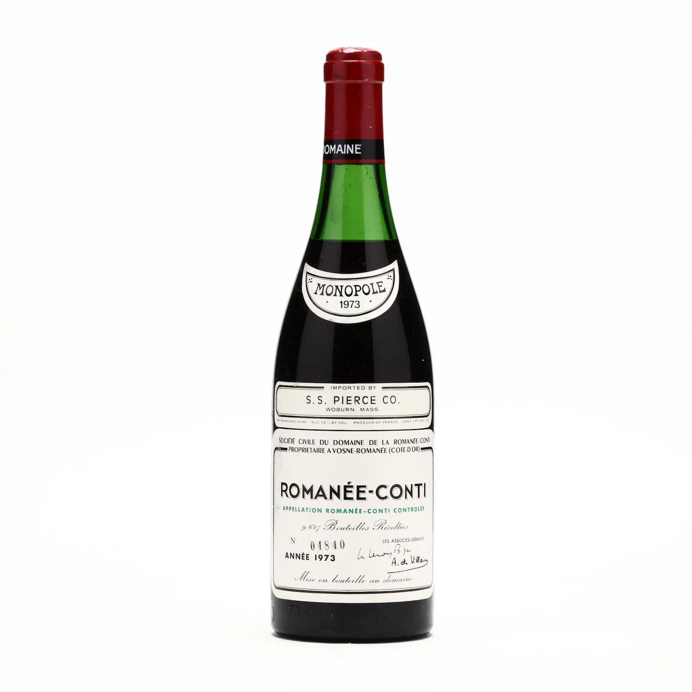 Domaine de la Romanee-Conti Romanee-Conti Grand Cru 1973