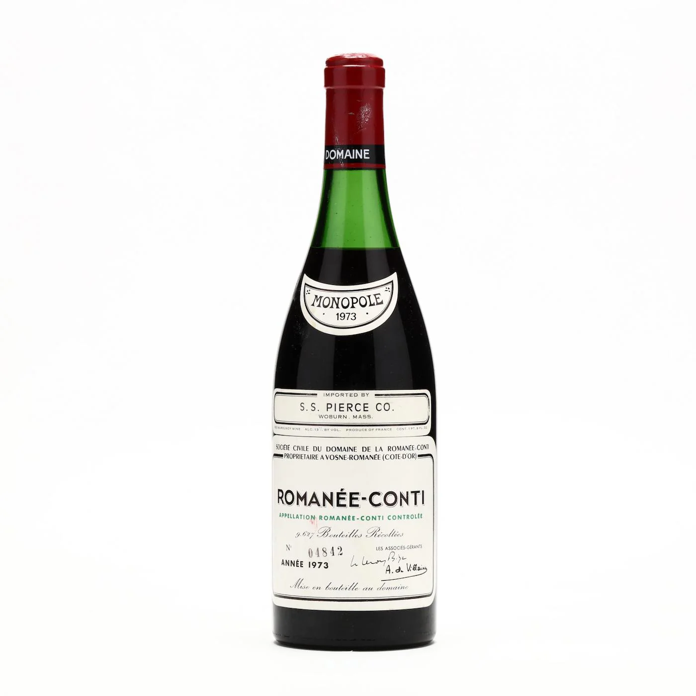Domaine de la Romanee-Conti Romanee-Conti Grand Cru 1973 - Image 2