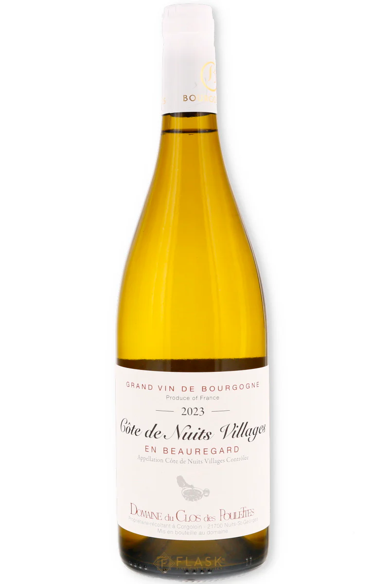 Domaine du Clos des Poulettes Cote de Nuits Villages En Beauregard Blanc 2023