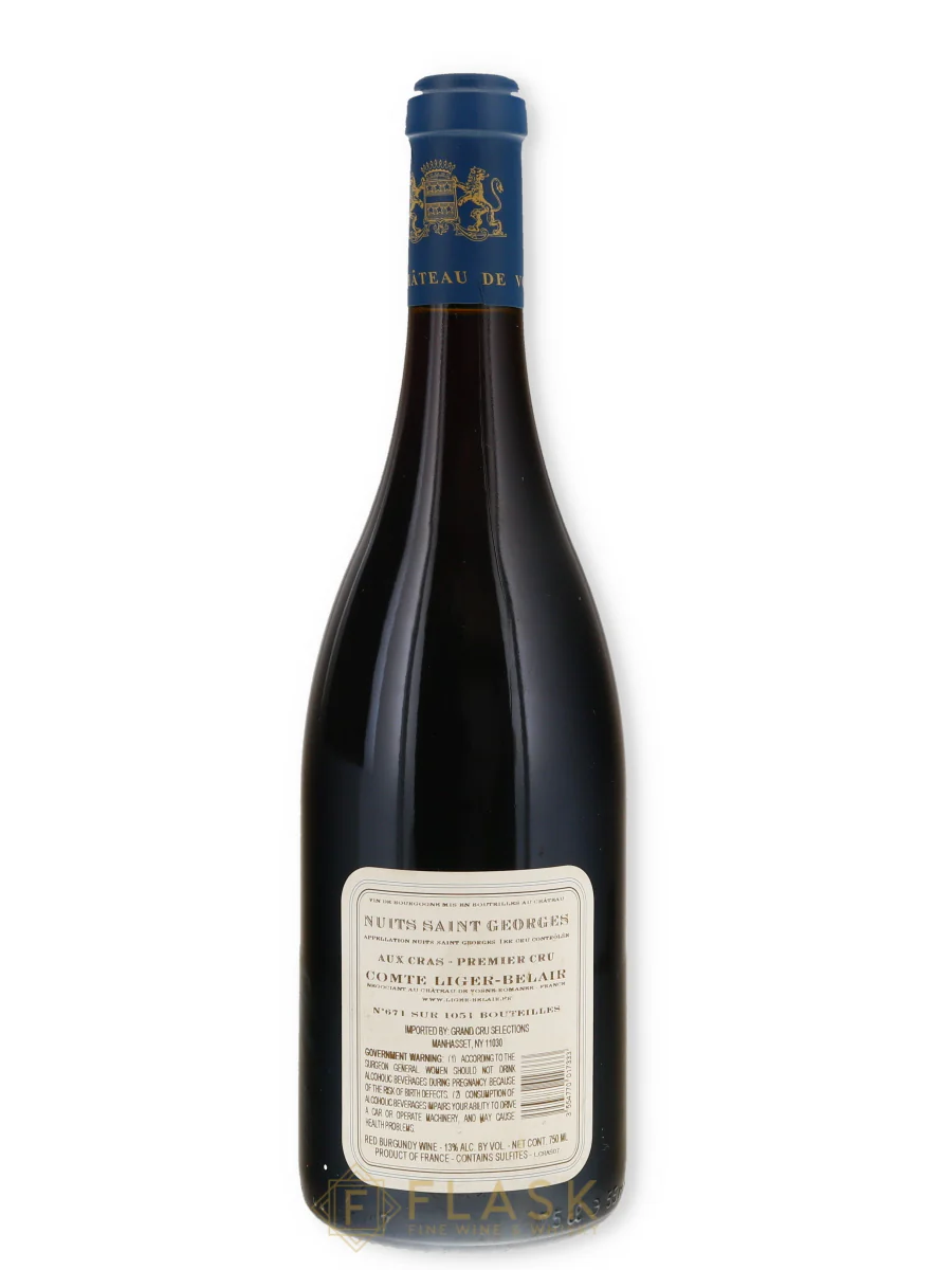 Domaine du Comte Liger-Belair Aux Cras Premier Cru Rouge 2007 - Image 2