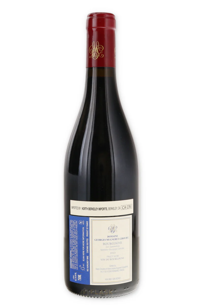 Domaine Georges Mugneret-Gibourg Bourgogne Rouge Les Lutenieres 2023 - Image 2