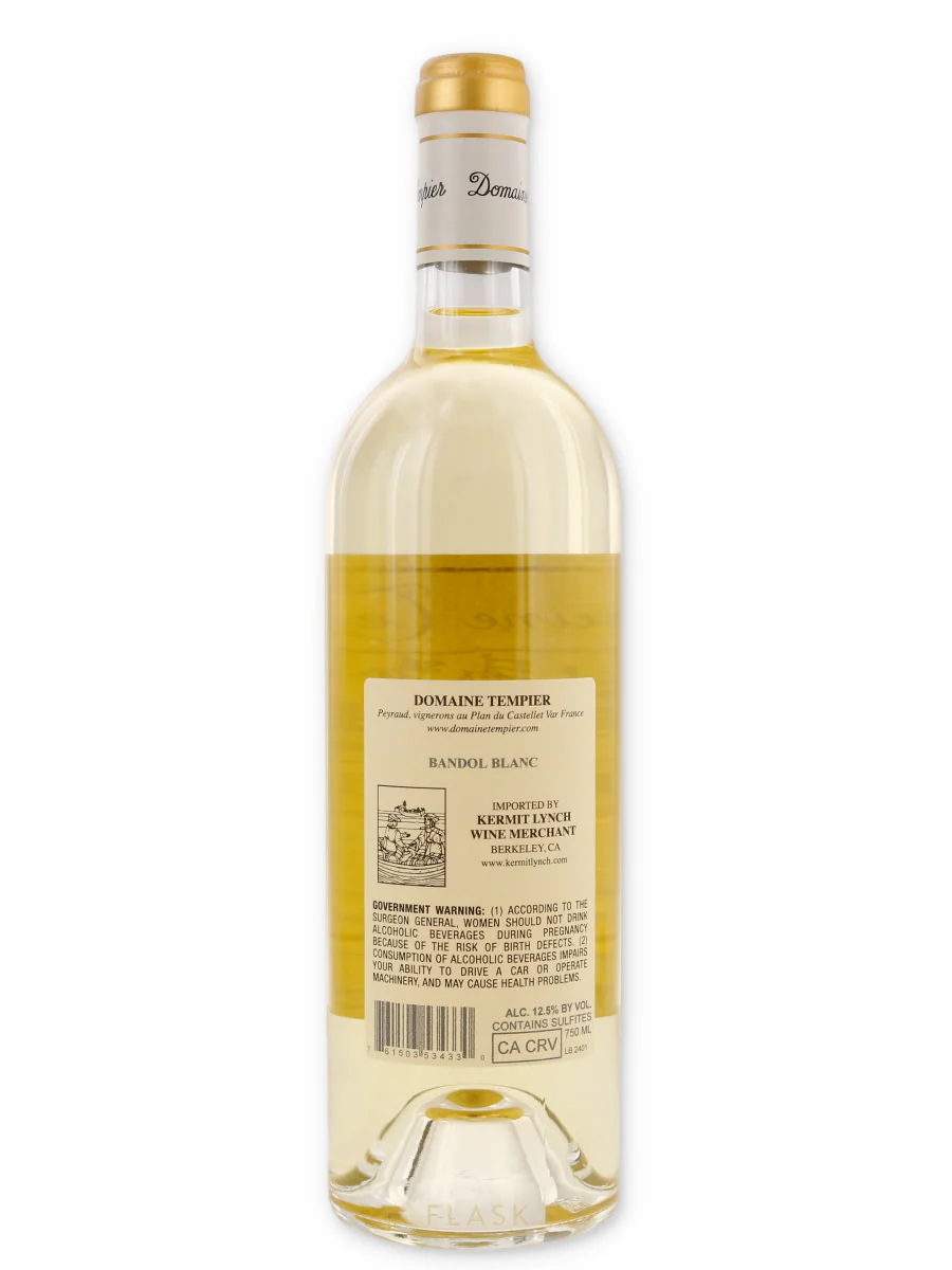 Domaine Tempier Bandol Blanc 2024 - Image 2