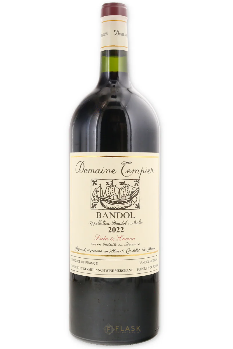 Domaine Tempier Bandol Rouge Lulu and Lucien 2022 1.5 Liter Magnum