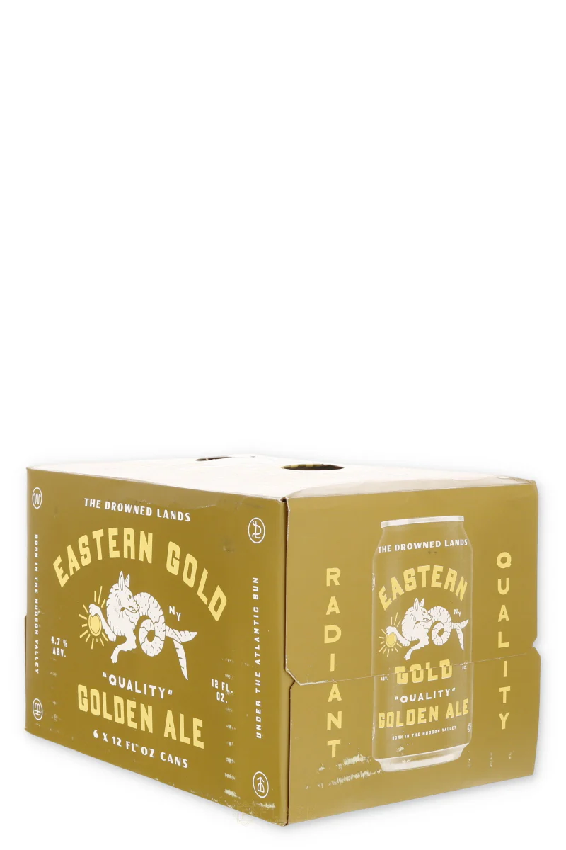 Drowned Lands Eastern Gold Golden Ale 6pk 12oz cans
