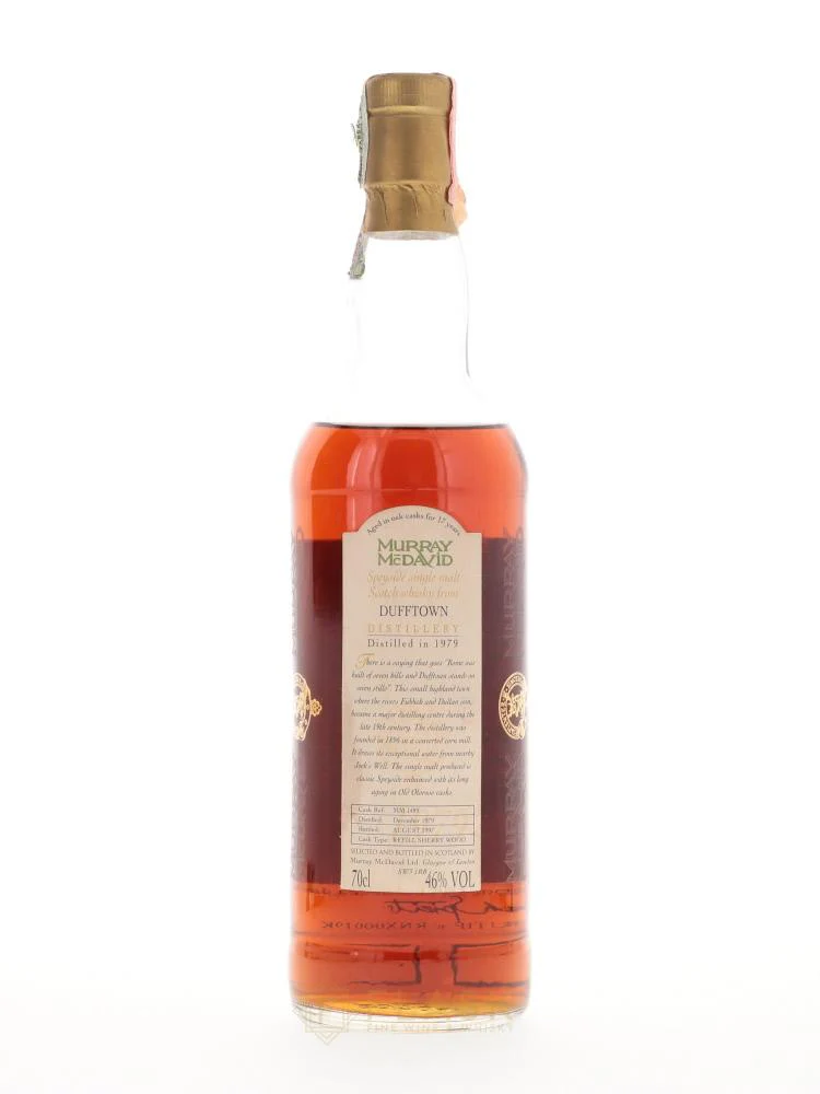 Dufftown 1979 17 Year Old Sherry Single Cask #MM1489 / Murray McDavid