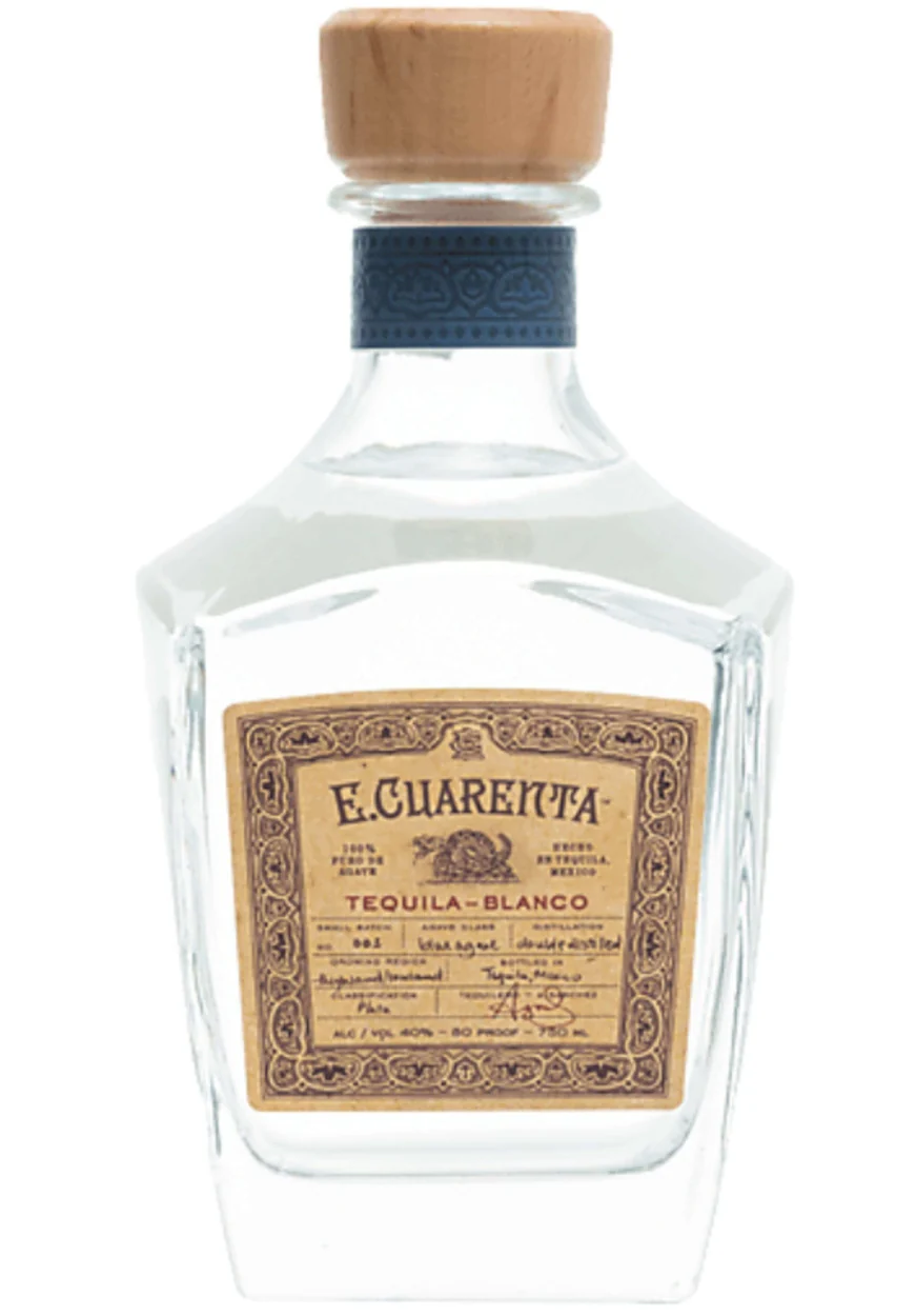 E Cuarenta Tequila Blanco