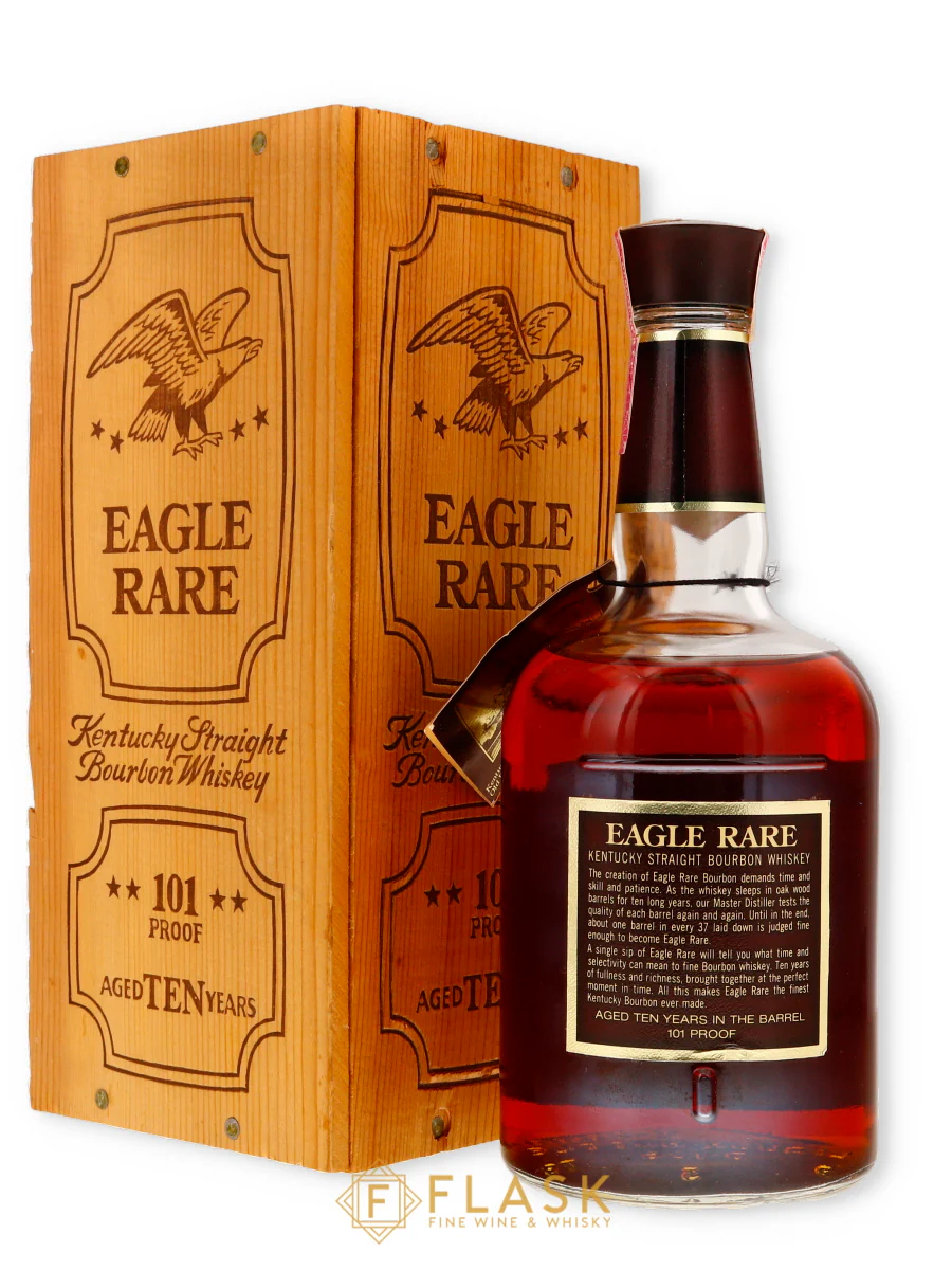 Eagle Rare 1978 10 Year Old Old Prentice, Lawrenceburg 10 Year Old 101 Proof [Wood Box] - Image 2