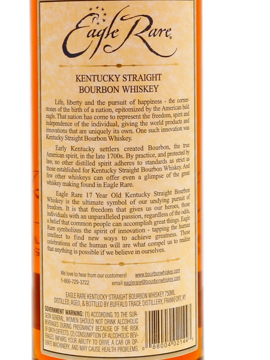 Eagle Rare 17 Year Old Bourbon 2016 Release - Image 3