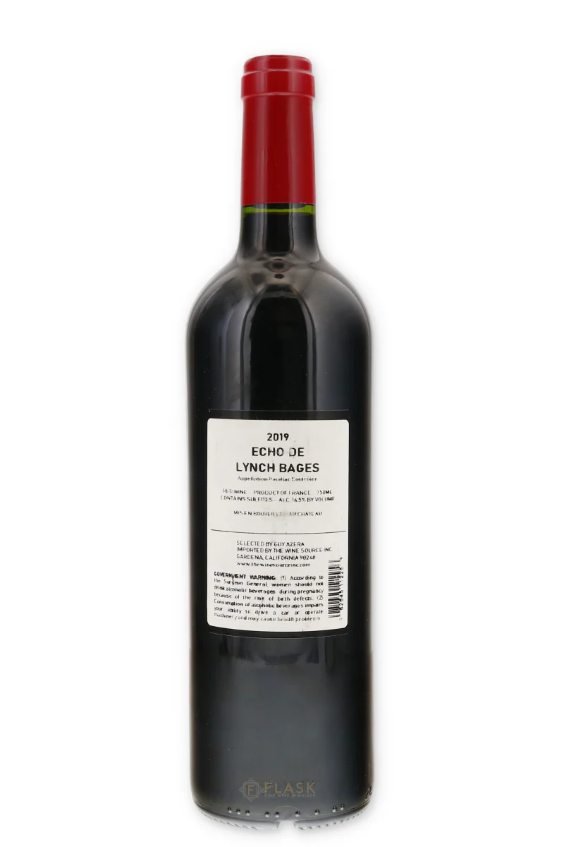 Echo de Lynch Bages (Haut-Bages Averous) 2019 750ml - Image 2