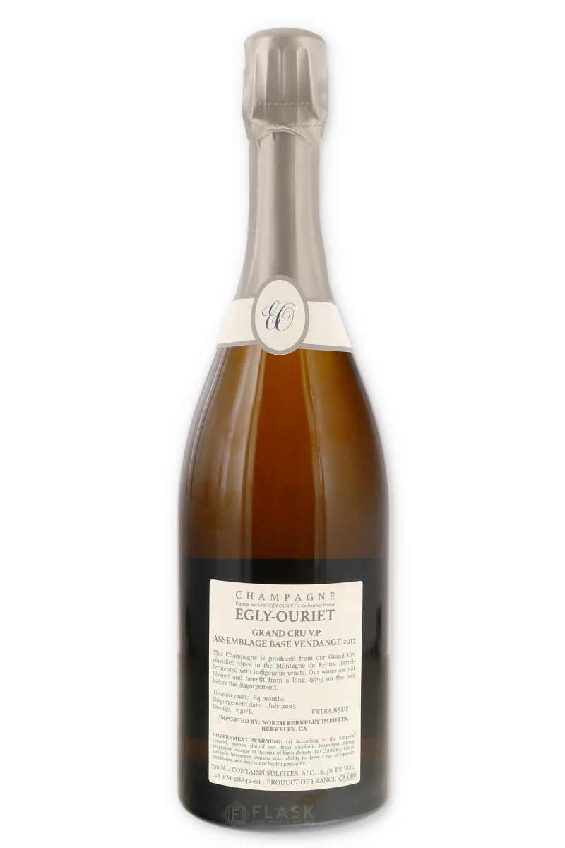 Egly Ouriet VP Vieillissement Prolonge Grand Cru Extra Brut Champagne - Image 2