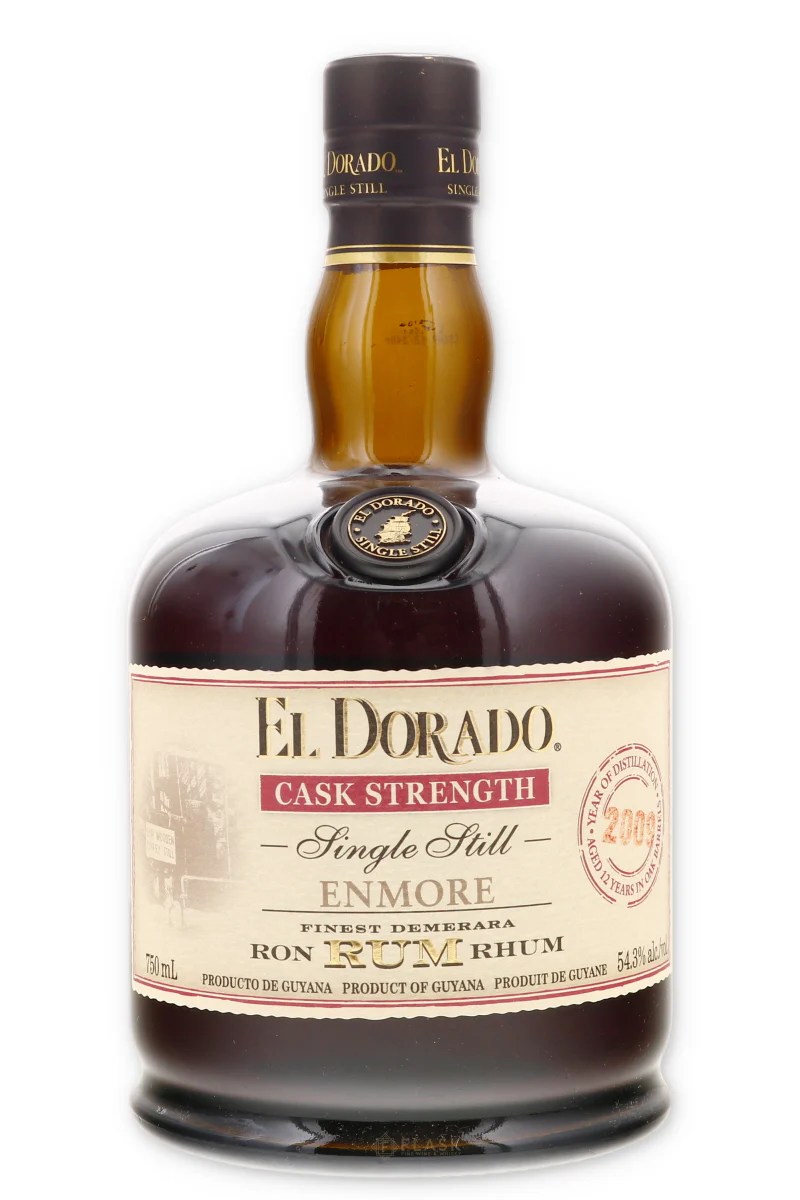 El Dorado Enmore Single Still Rum 2009 Cask Strength 12 Year Old