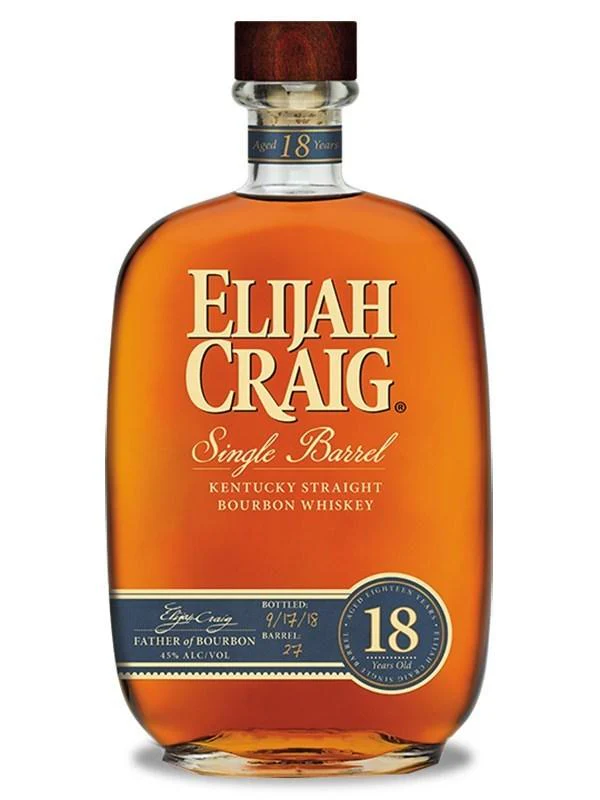 Elijah Craig 18 Year Old Bourbon 2019