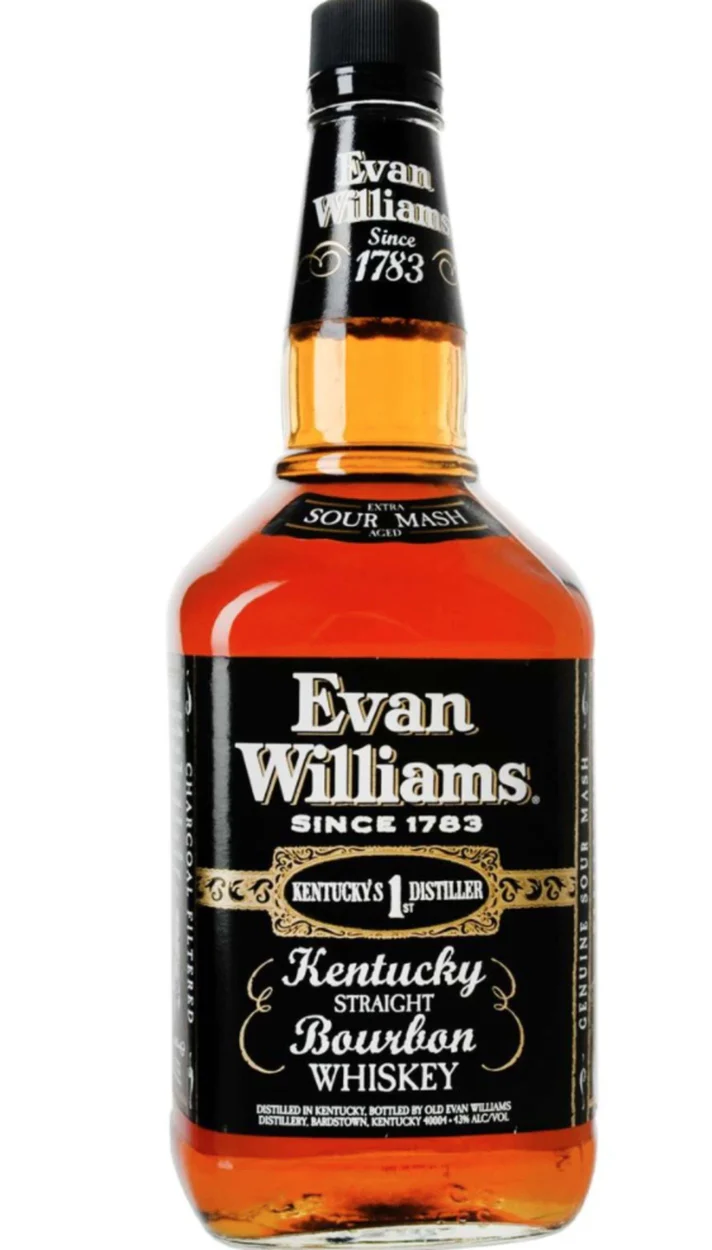 Evan Williams Black Label 1.75 Liter