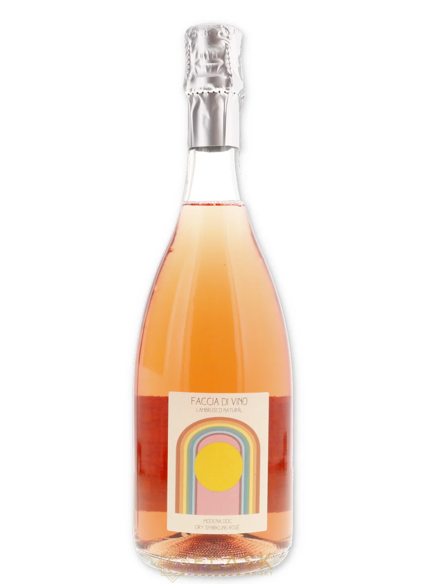 Faccia Di Vino Lambrusco Natural Rose DOC Modena
