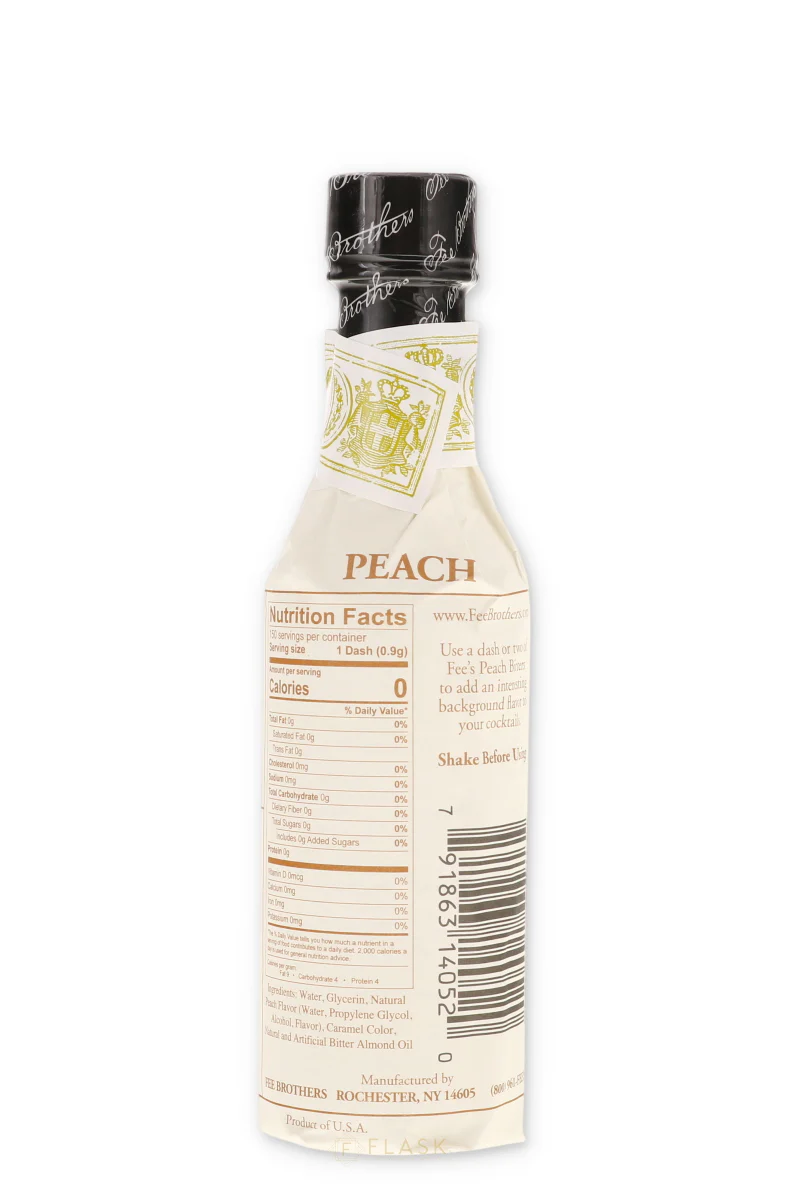 Fee Bros Peach Bitters 5oz - Image 2