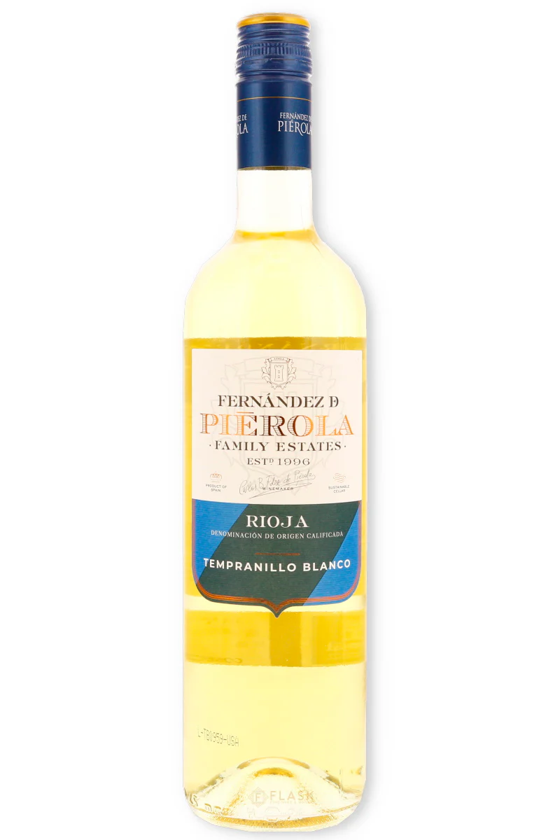 Fernandez de Pierola Rioja Tempranillo Blanco 2018