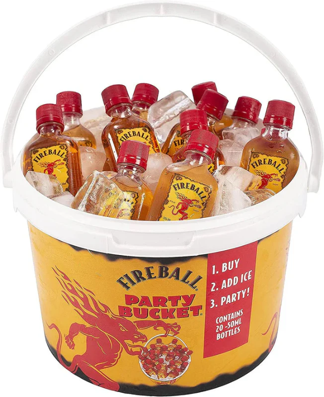 Fireball Party Bucket 20x 50ml - Image 2