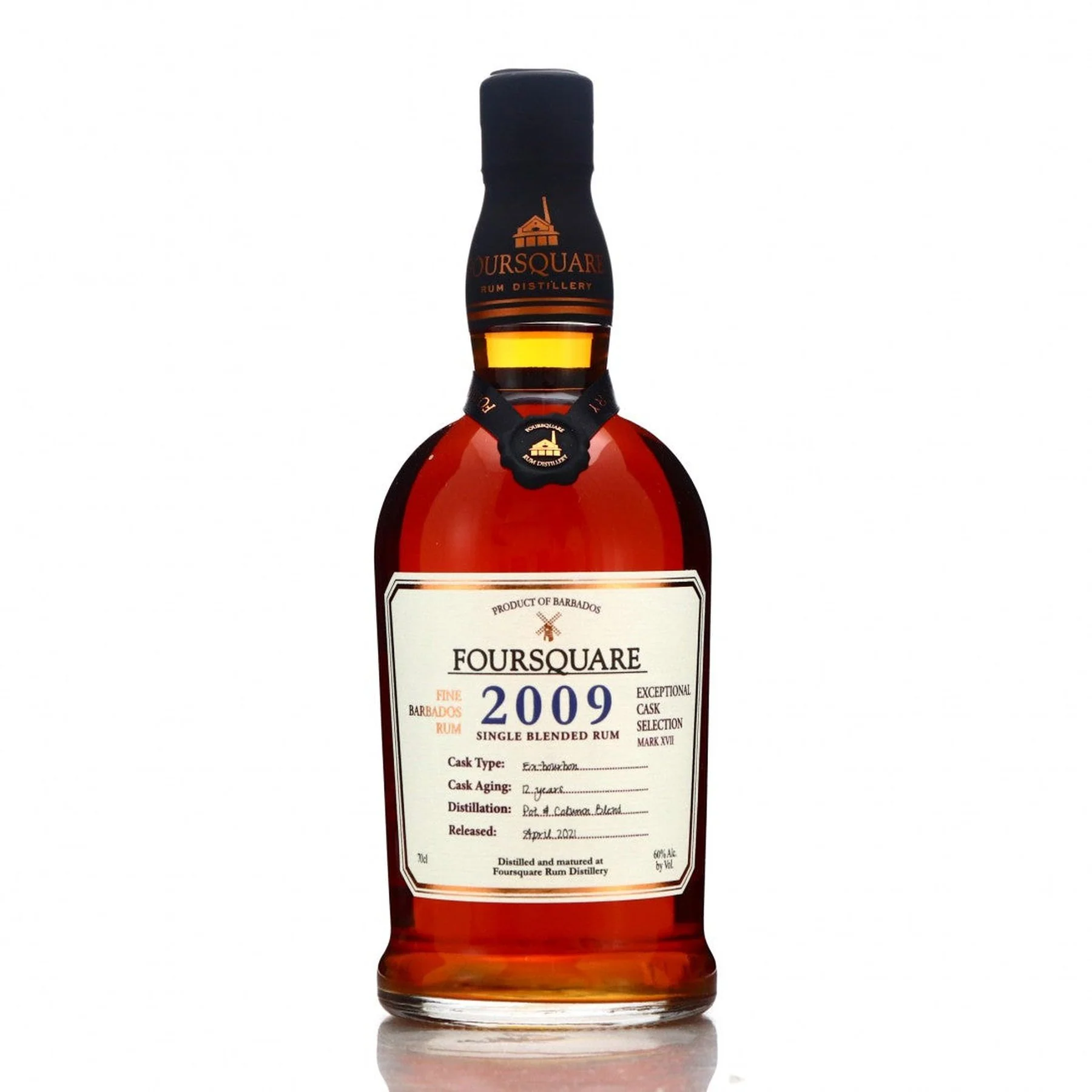 Foursquare 2009 Exceptional Cask Selection Single Blended Rum