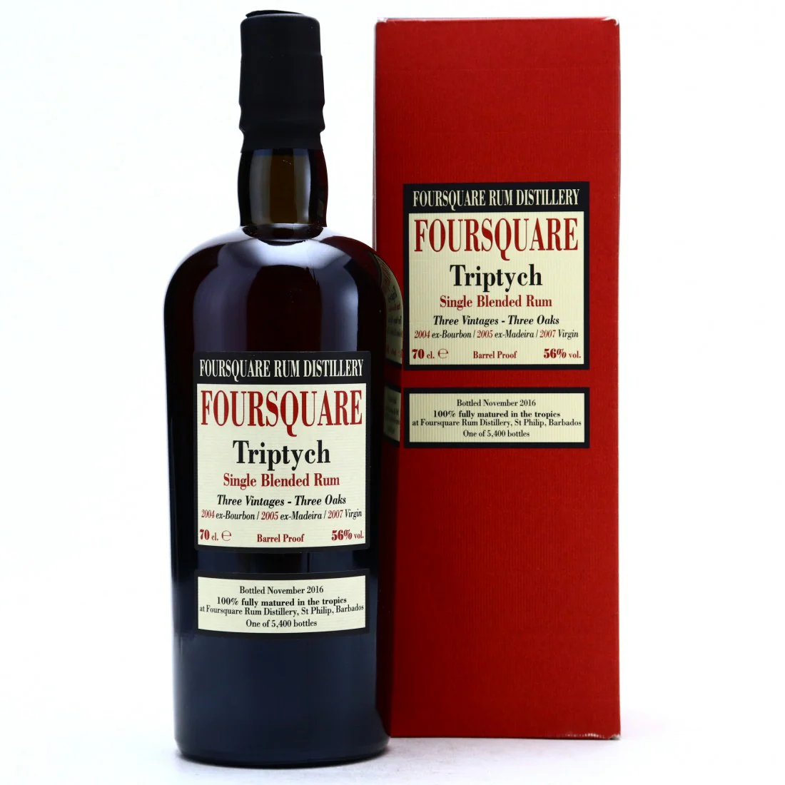 Foursquare Velier Triptych Rum