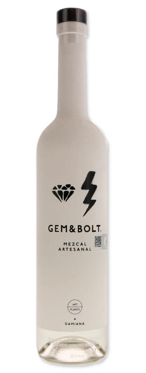 Gem & Bolt Mezcal With Damiana 750ml