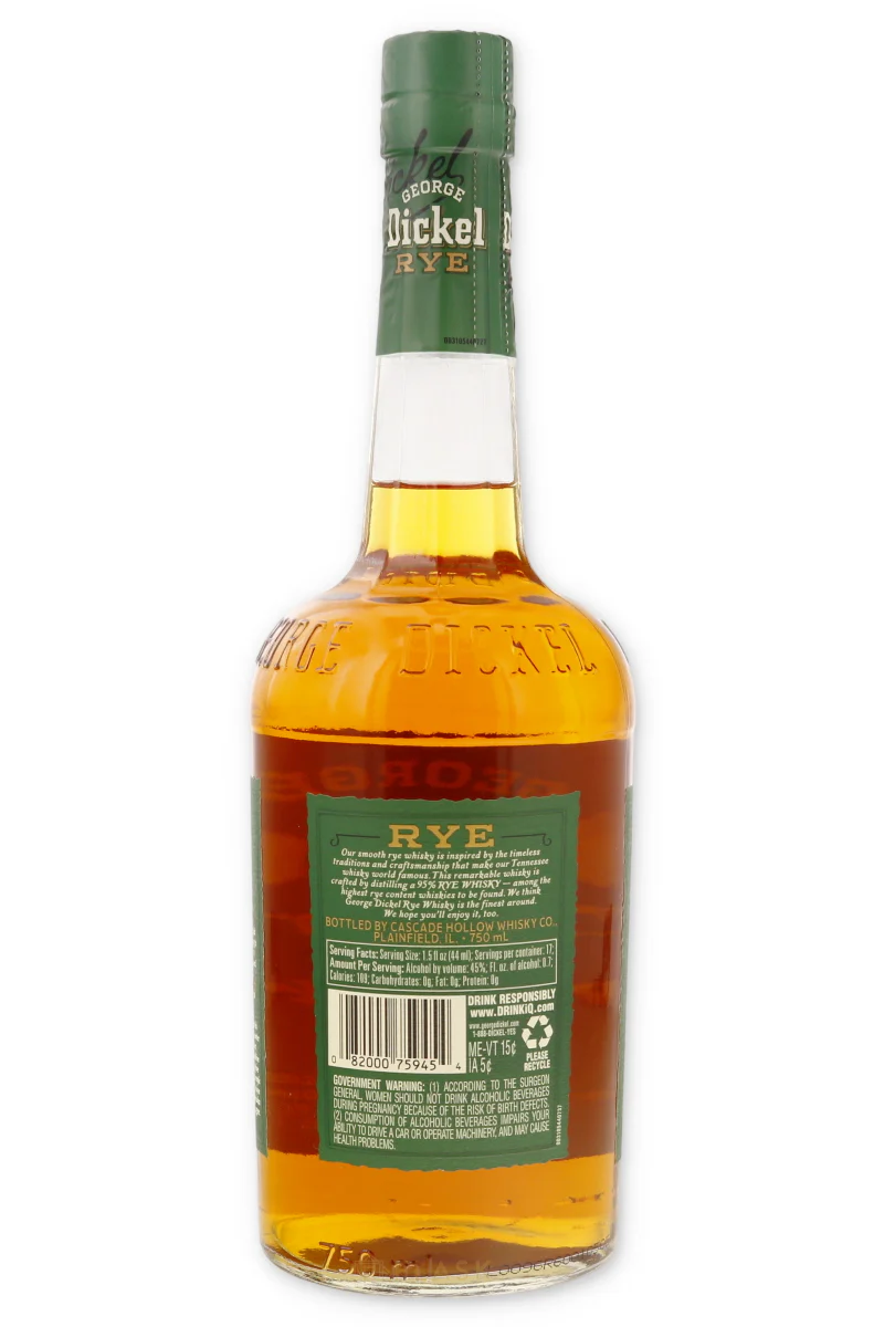 George Dickel Rye Whisky - Image 2