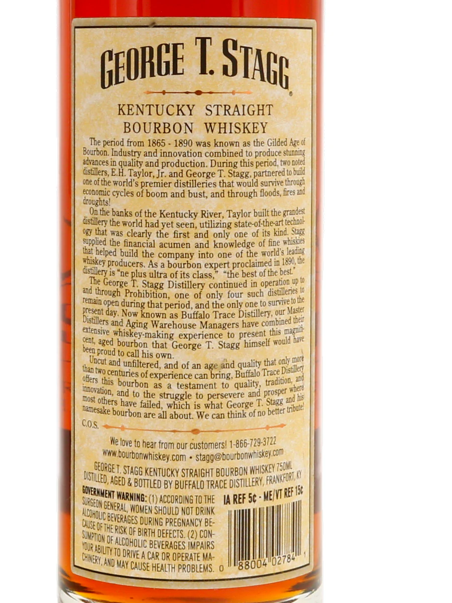 George T Stagg Bourbon 2020 130.4 Proof - Image 4