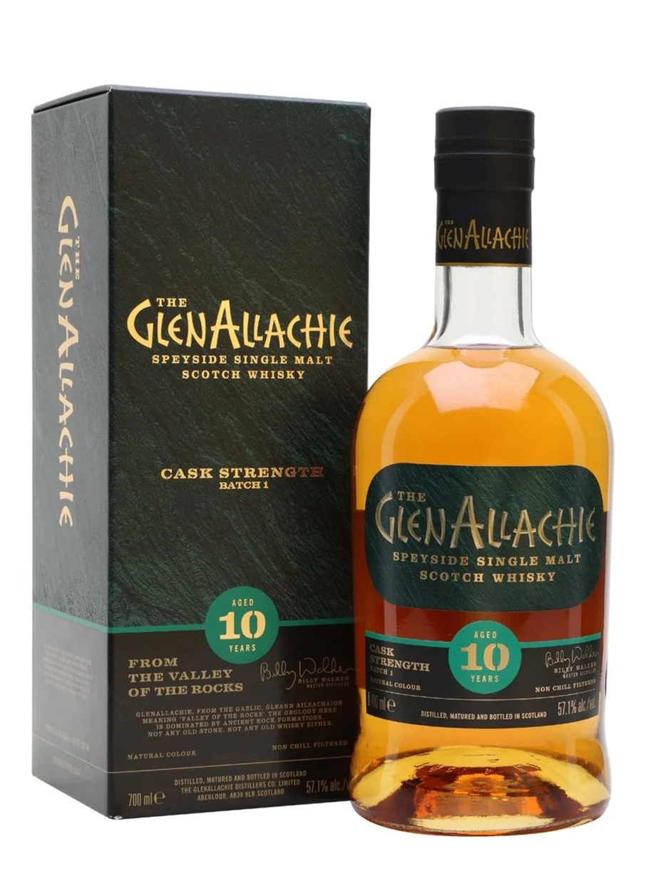 GlenAllachie 10 Year Old Cask Strength Batch #1