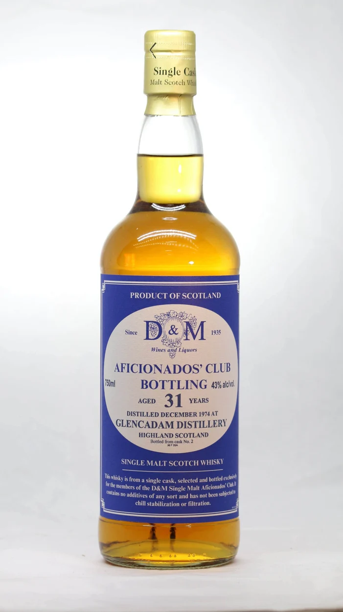 Glencadam 1974 31 year Cask No.2 Aficionados Club - Image 2