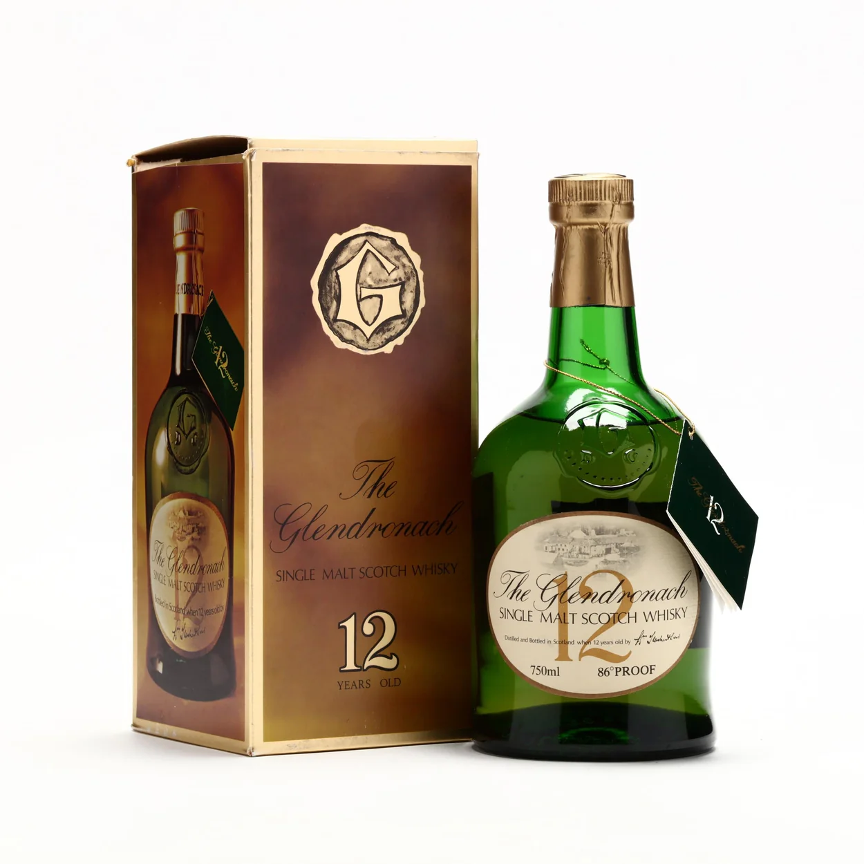 Glendronach 12 Year Old Single Malt Teacher's 1980s