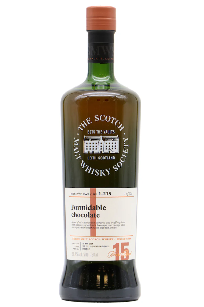 Glenfarclas 2004 15 Year Old SMWS 1.215 Formidable Chocolate 58.7%