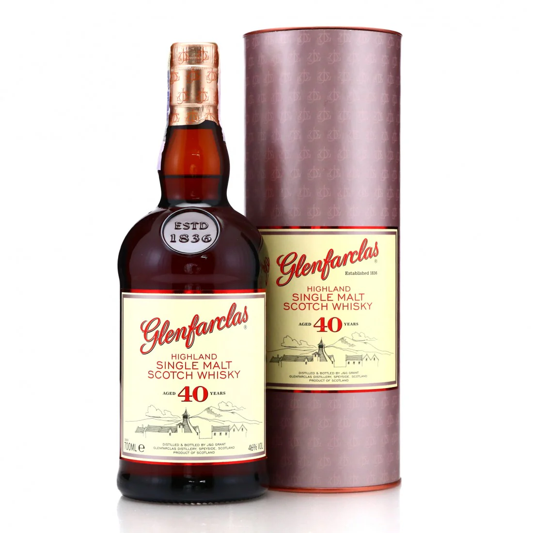 Glenfarclas 40 Year Old Single Malt Scotch Whisky 700ml