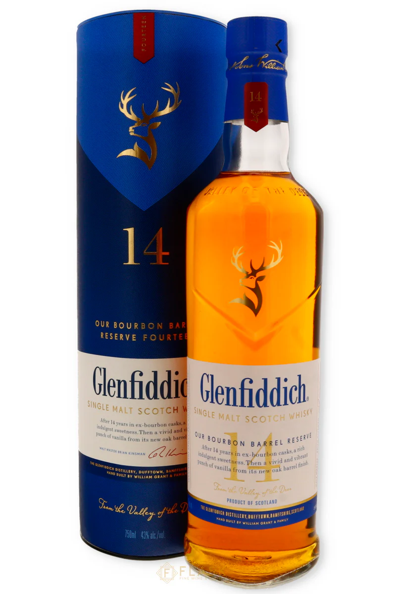 Glenfiddich 14 Year Old Scotch 750ml